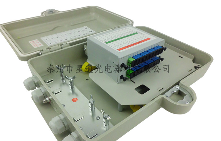 16芯SMC光纖分纖箱